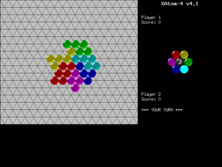 Original two-player color puzzle game