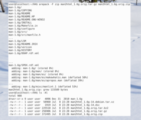 tool for managing file archives of various types