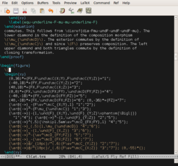 integrated document editing environment for TeX etc.