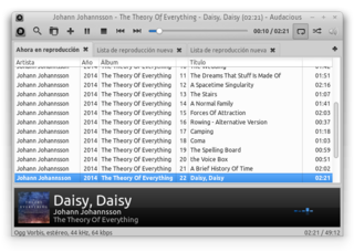 Audacious GTK interface