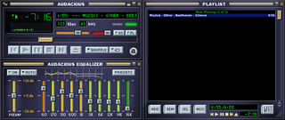 small and fast audio player which supports lots of formats