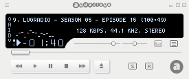 small and fast audio player which supports lots of formats
