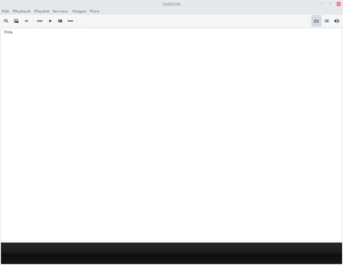small and fast audio player which supports lots of formats