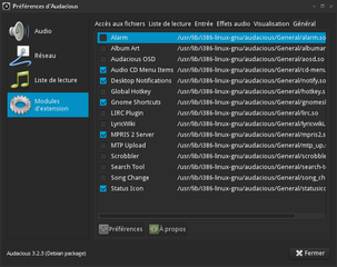 plugins config - general