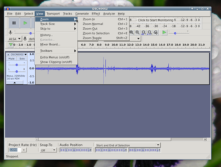 fast, cross-platform audio editor