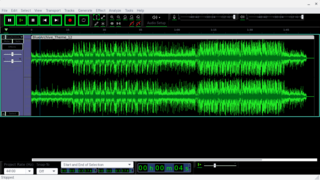 fast, cross-platform audio editor