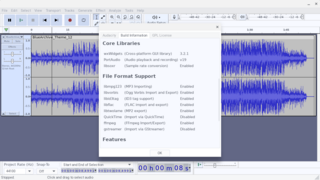 fast, cross-platform audio editor