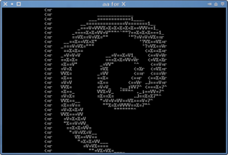 A high quality ASCII art image viewer and video player