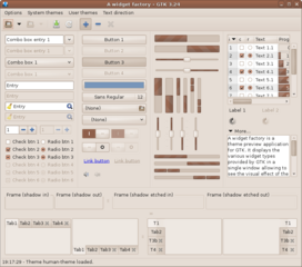 theme preview application for GTK 3
