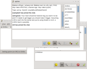 Universal instant messaging client