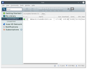 Azureus download overview
