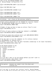 command-line backup tool