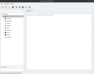 network backup service - Bacula Administration Tool