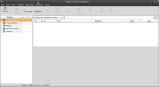 e-mail client for GNOME