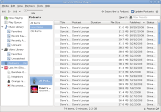Media Management and Playback application