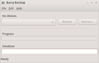GTK+ GUI for backing up the RIM BlackBerry Handheld