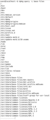 dpkg-query -L base-files