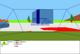 soccer game played with tanks or helicopters