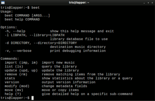music tagger and library organizer