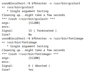 Brute Force Binary Tester