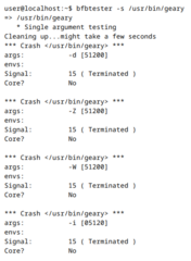 Brute Force Binary Tester