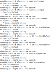 Brute Force Binary Tester