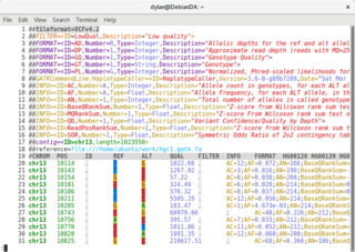 Syntax Highlighting for Computational Biology (less)