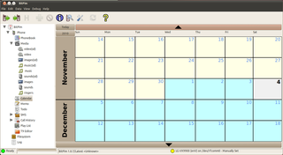 Calendar view