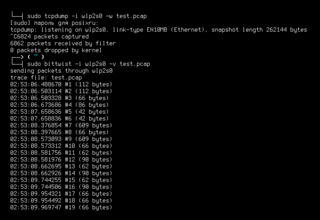 libpcap based Ethernet packet generator