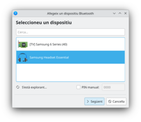KDE Bluetooth stack
