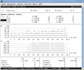 portable bandwidth monitor and rate estimator