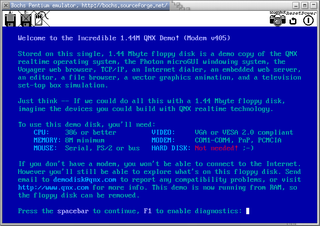 X11 plugin for Bochs