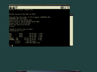 X11 plugin for Bochs