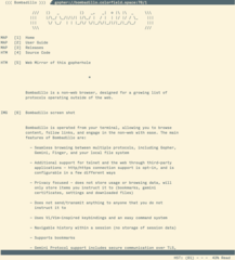 Non-web client for the terminal