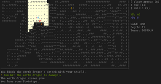 Break Out Of Hareka's Underground -- a roguelike game