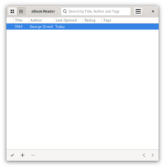 Simple, focused eBook Reader