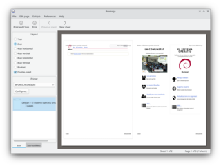 virtual printer for viewing a document before printing
