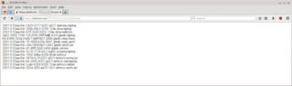 Example of hosts list