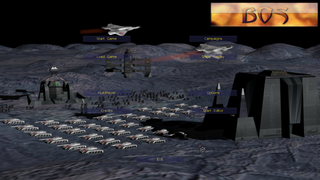 futuristic real-time strategy game