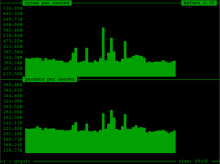 traffic monitor for BPF expression/iptables rule