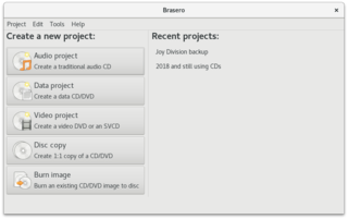 CD/DVD burning application for GNOME