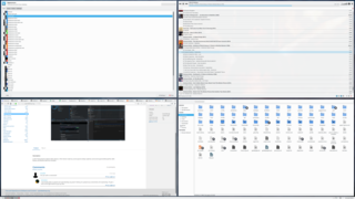 GTK theme built to match KDE's Breeze