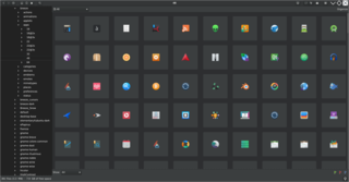 Default Plasma icon theme