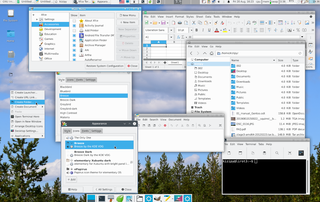 Default Plasma icon theme