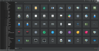 Default Plasma icon theme