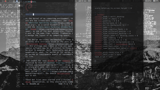Floating windows in bspwm.