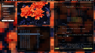 Floating windows in bspwm.