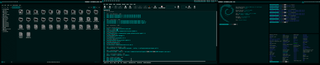 Binary space partitioning window manager