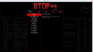 Modern and colorful command line resource monitor that shows usage and stats