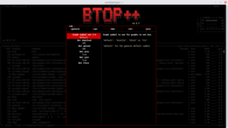Modern and colorful command line resource monitor that shows usage and stats